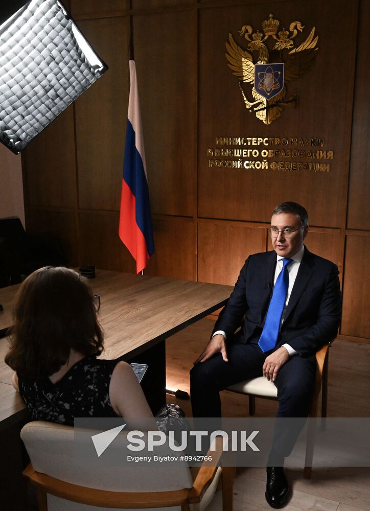 Russia Higher Education Minister Interview