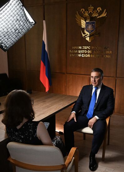 Russia Higher Education Minister Interview