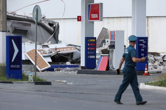 Russia Ukraine Drone Attack