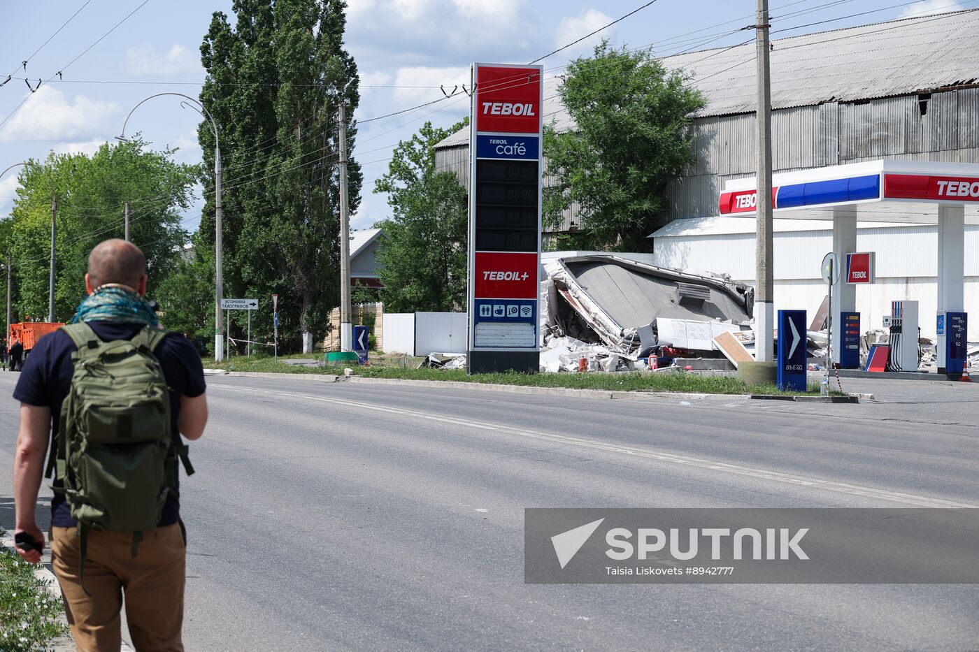 Russia Ukraine Drone Attack