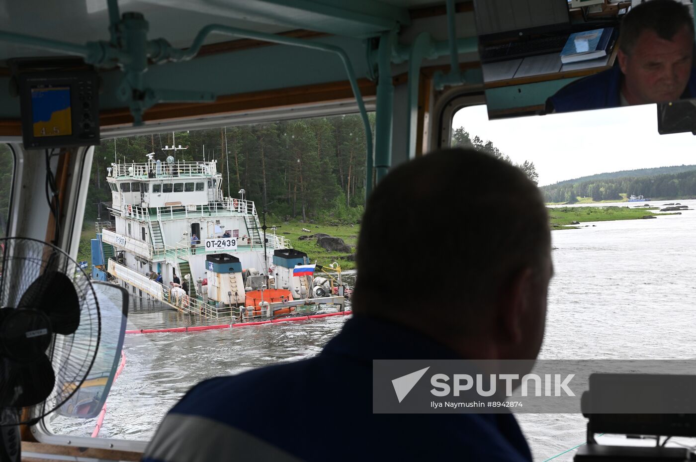 Russia Yenisei River Fuel Spill