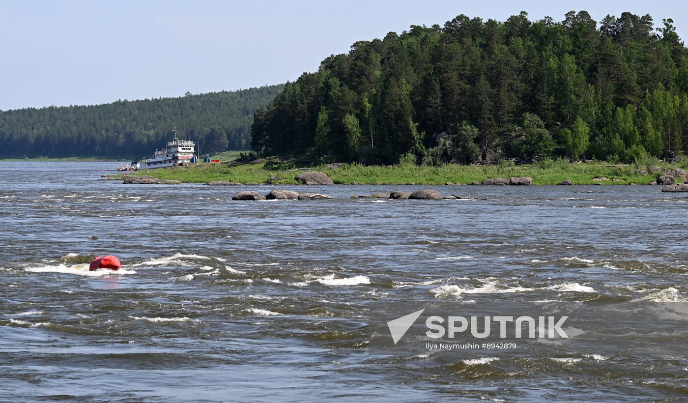 Russia Yenisei River Fuel Spill