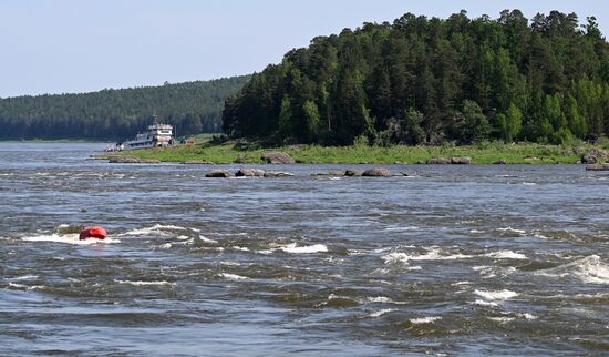 Russia Yenisei River Fuel Spill