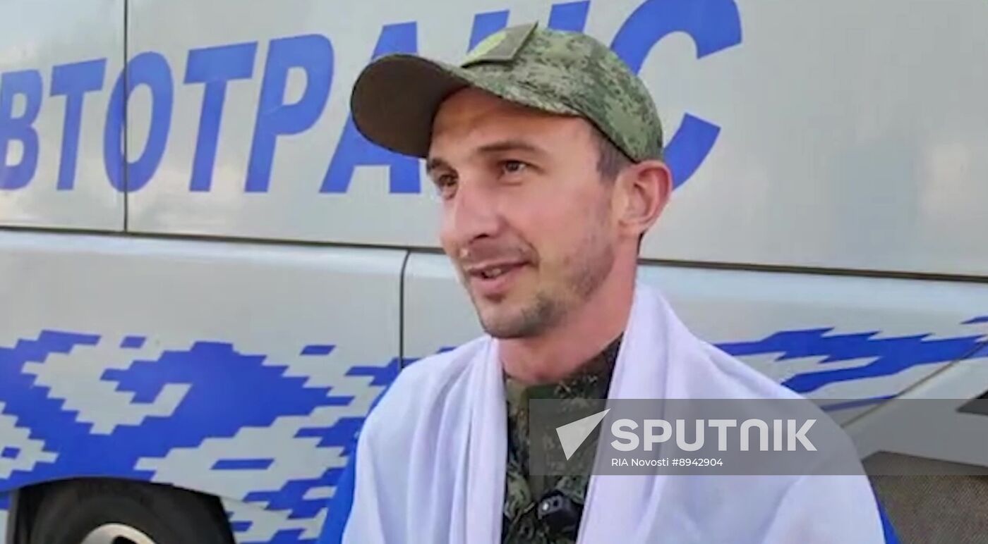 Russia Ukraine Military Operation POWs Exchange