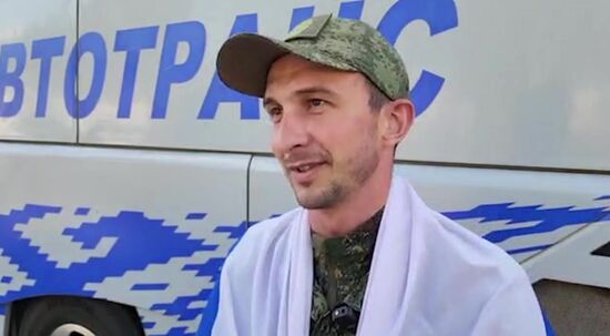 Russia Ukraine Military Operation POWs Exchange