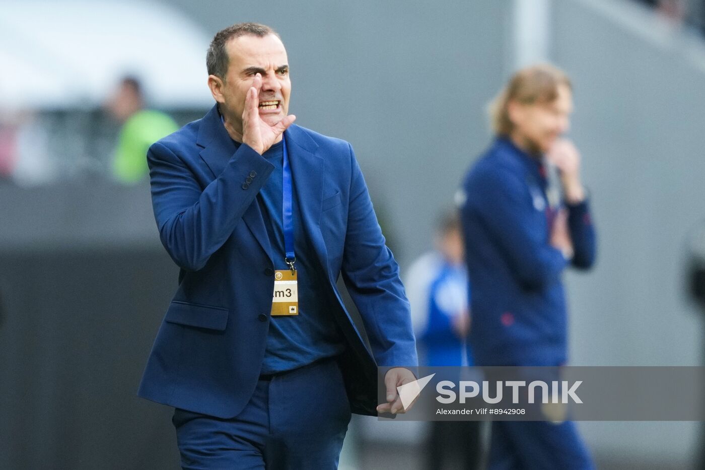 Belarus Soccer Friendly Belarus - Russia