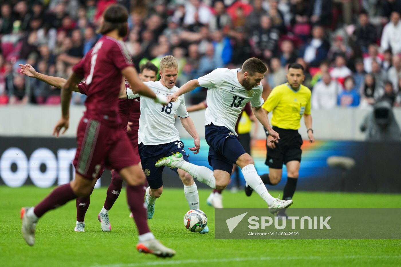 Belarus Soccer Friendly Belarus - Russia