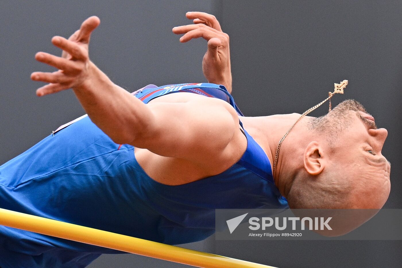 Russia Athletics Jump Day