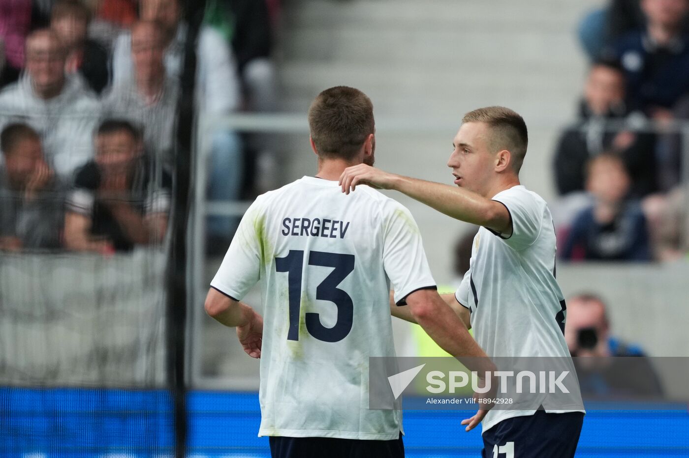 Belarus Soccer Friendly Belarus - Russia