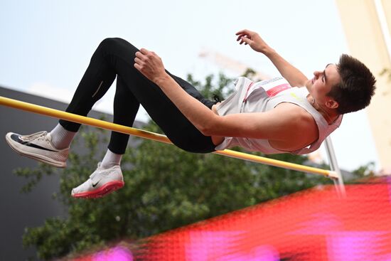 Russia Athletics Jump Day