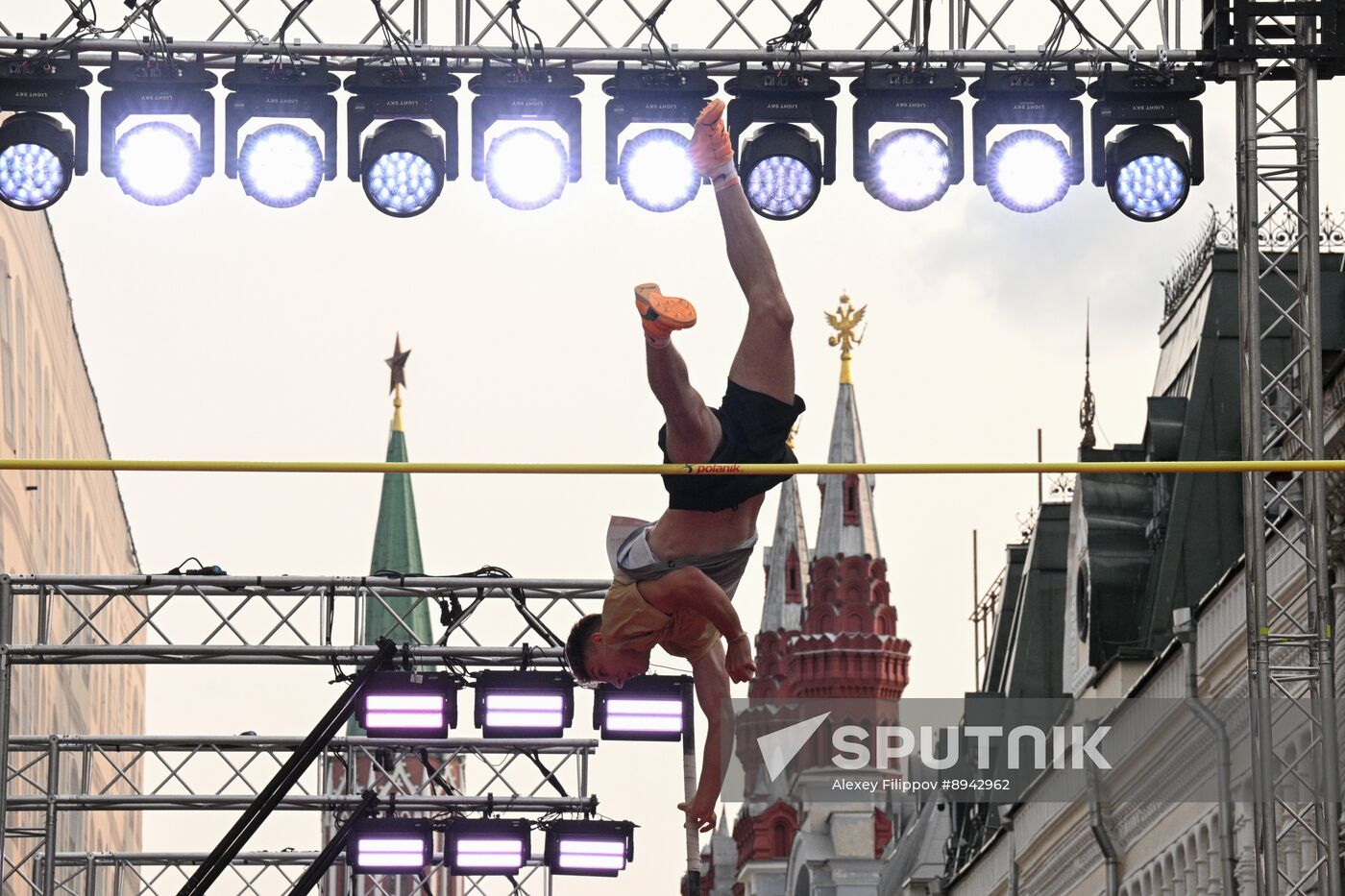 Russia Athletics Jump Day