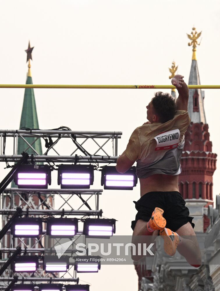 Russia Athletics Jump Day
