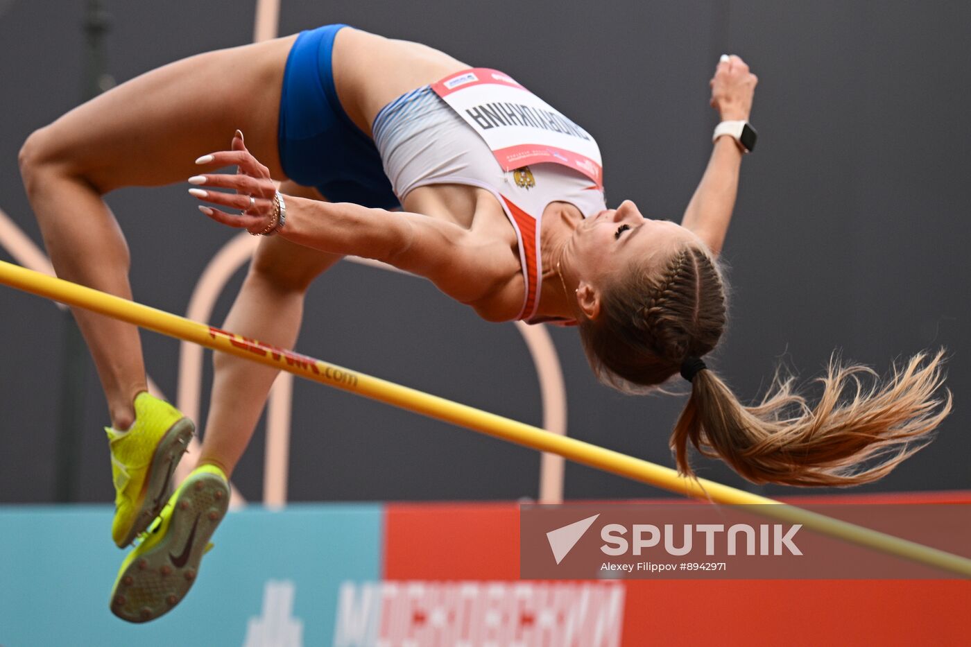 Russia Athletics Jump Day