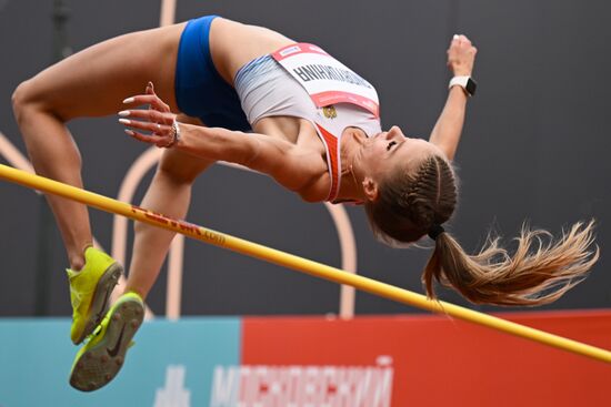 Russia Athletics Jump Day