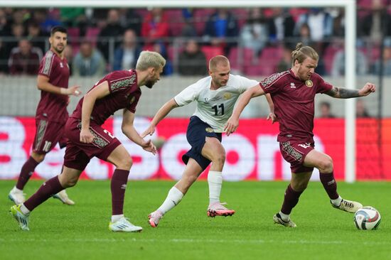 Belarus Soccer Friendly Belarus - Russia