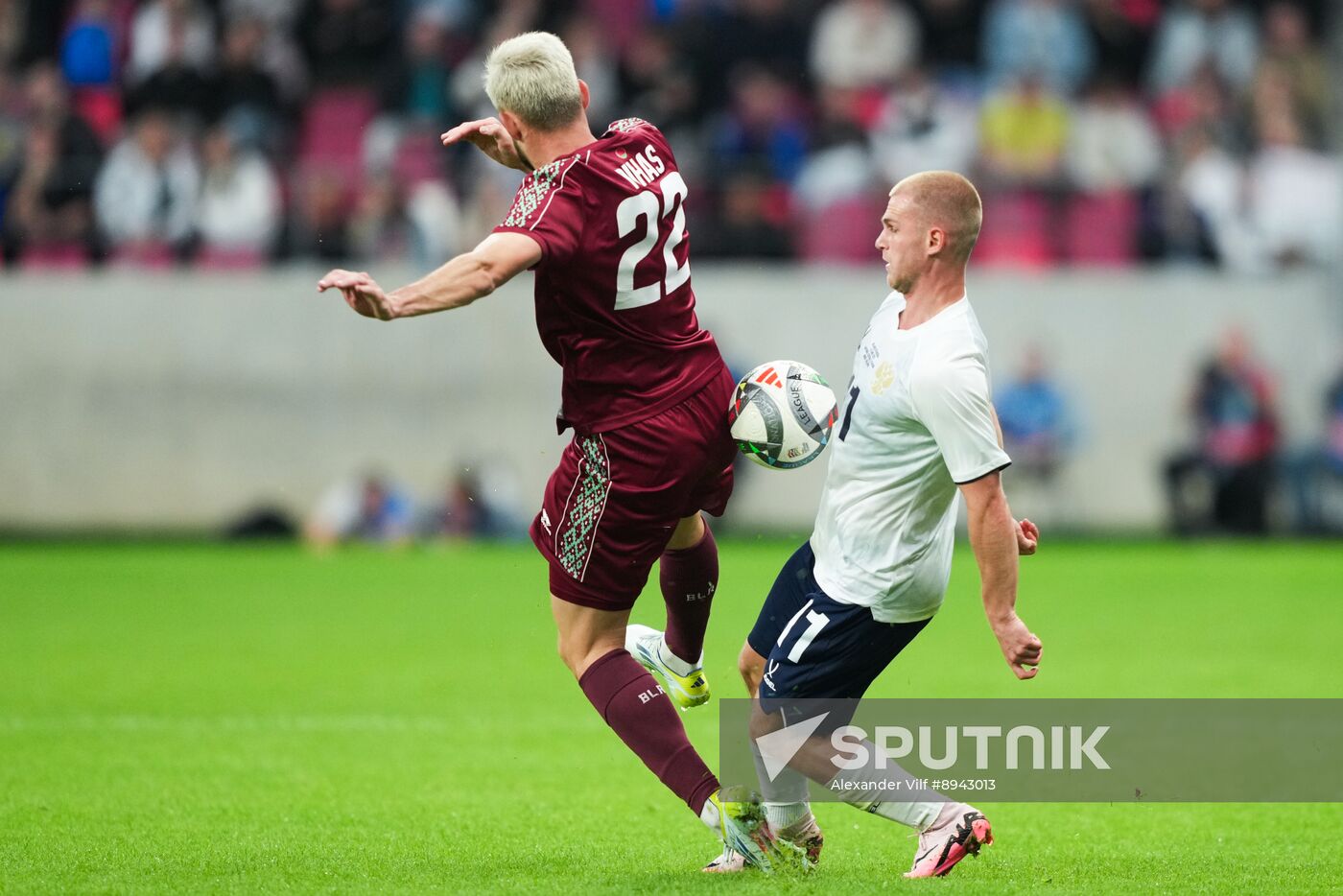 Belarus Soccer Friendly Belarus - Russia