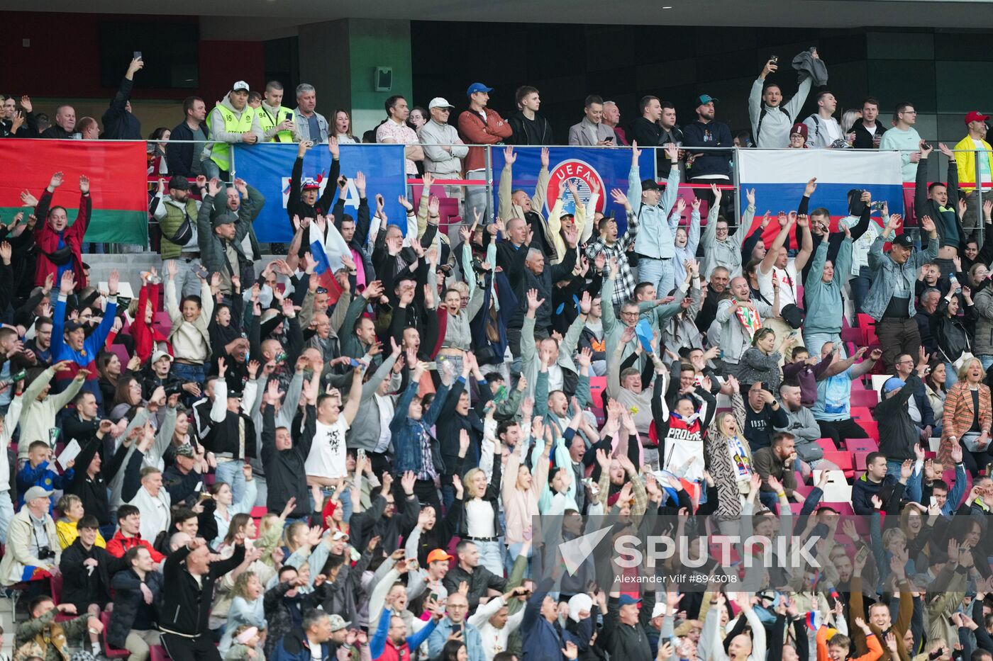 Belarus Soccer Friendly Belarus - Russia