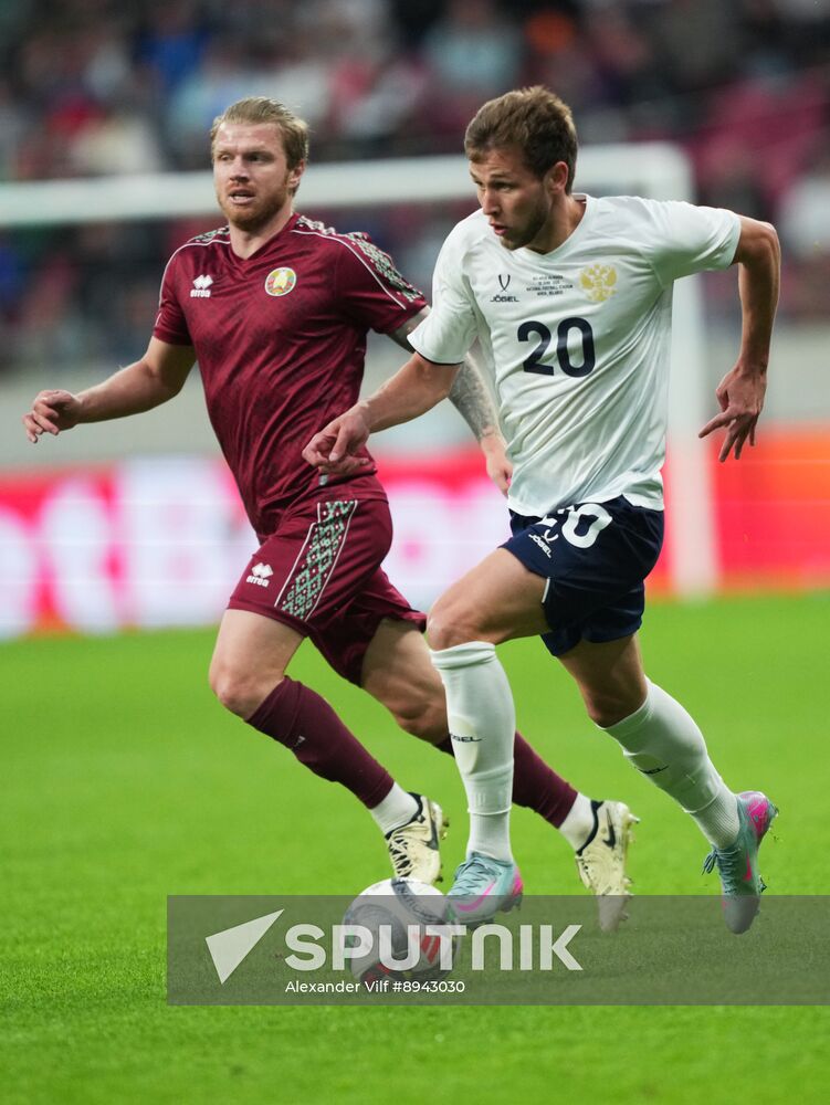 Belarus Soccer Friendly Belarus - Russia