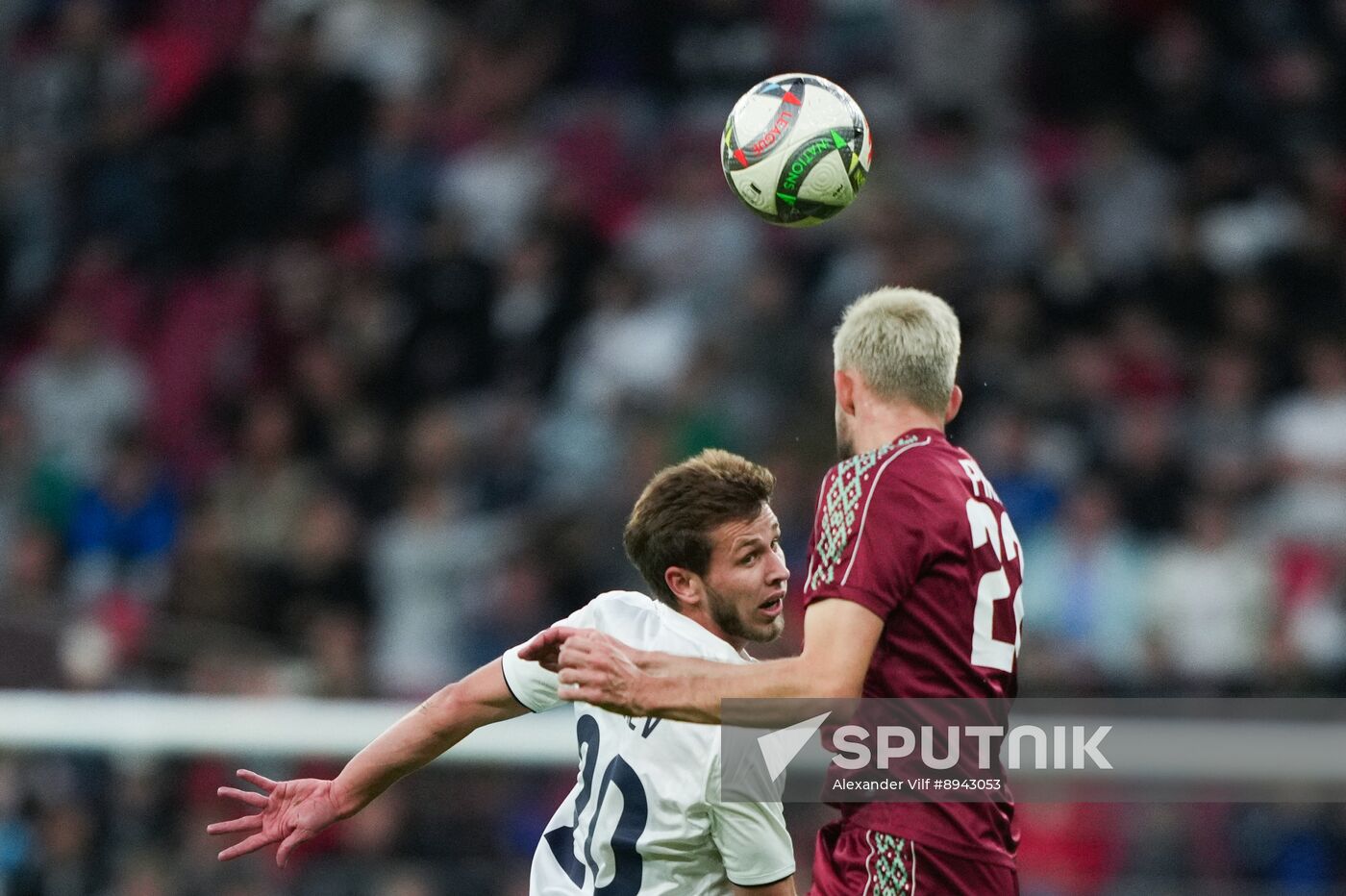 Belarus Soccer Friendly Belarus - Russia