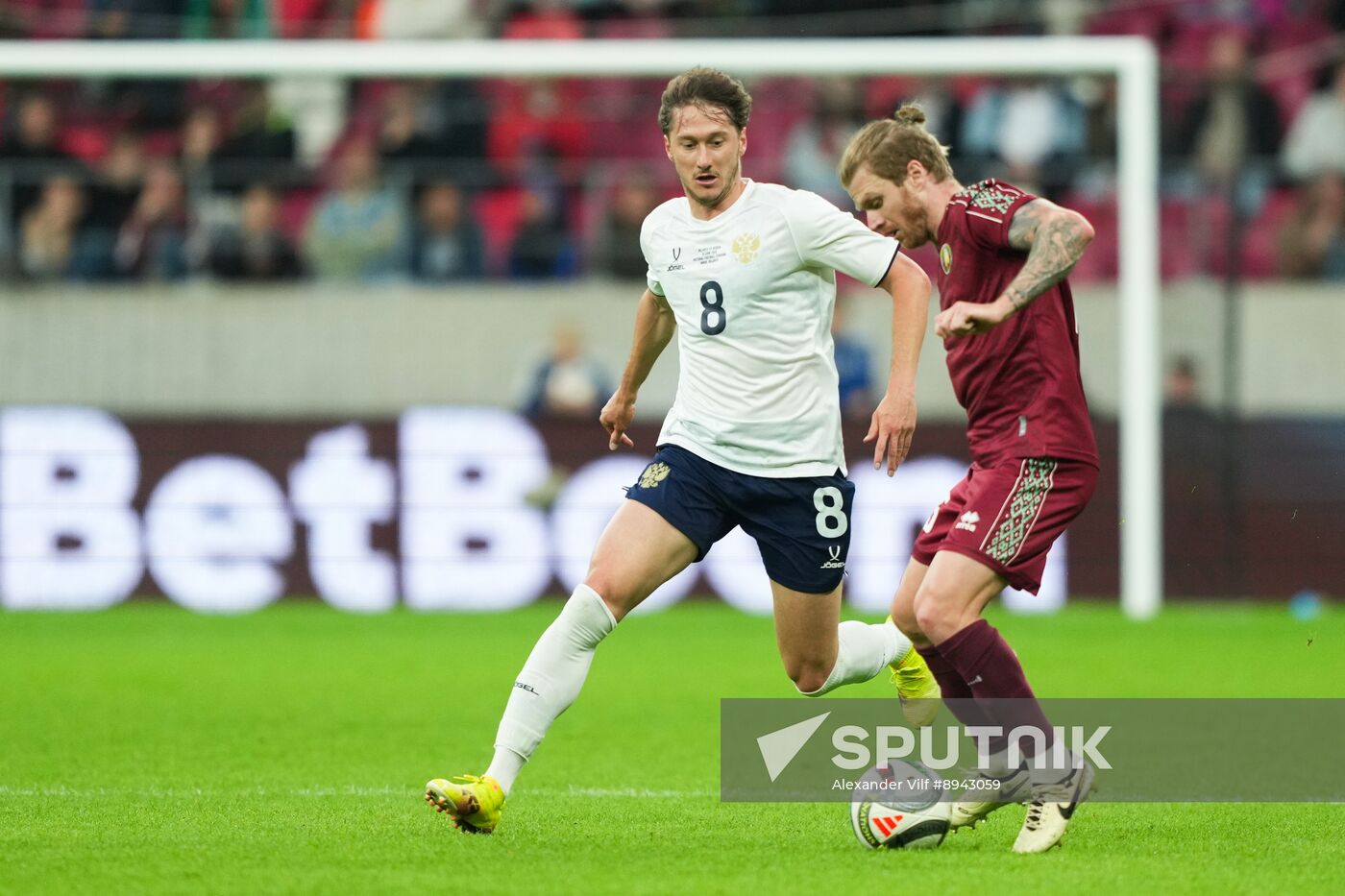 Belarus Soccer Friendly Belarus - Russia