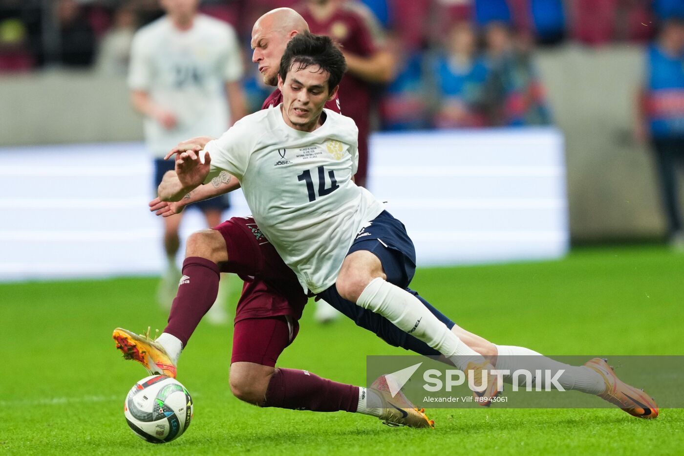 Belarus Soccer Friendly Belarus - Russia