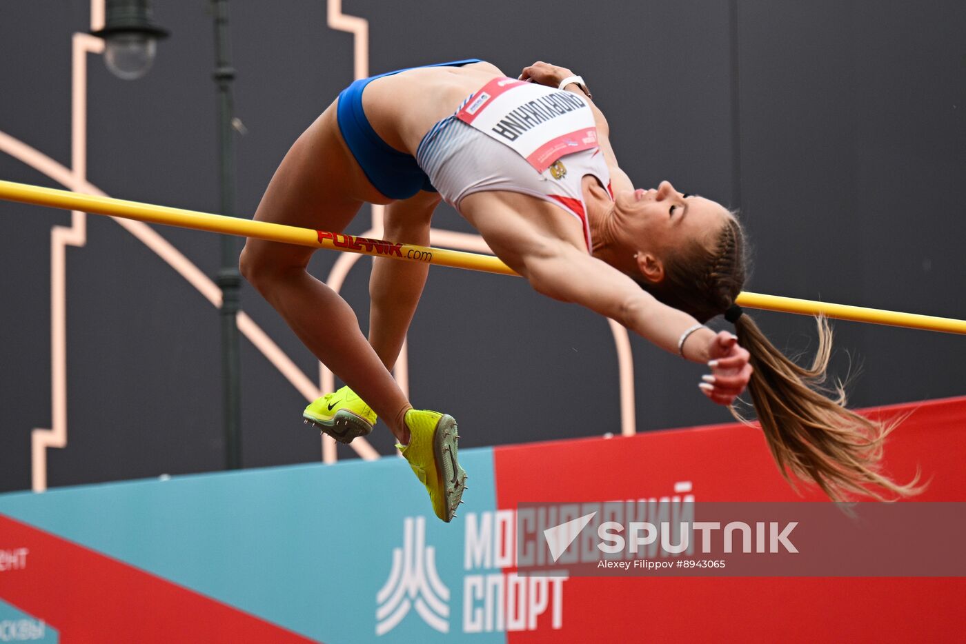Russia Athletics Jump Day