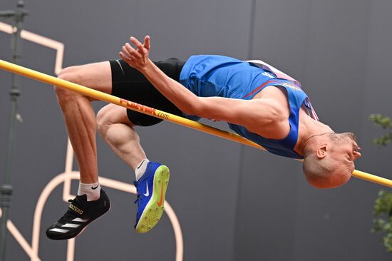 Russia Athletics Jump Day