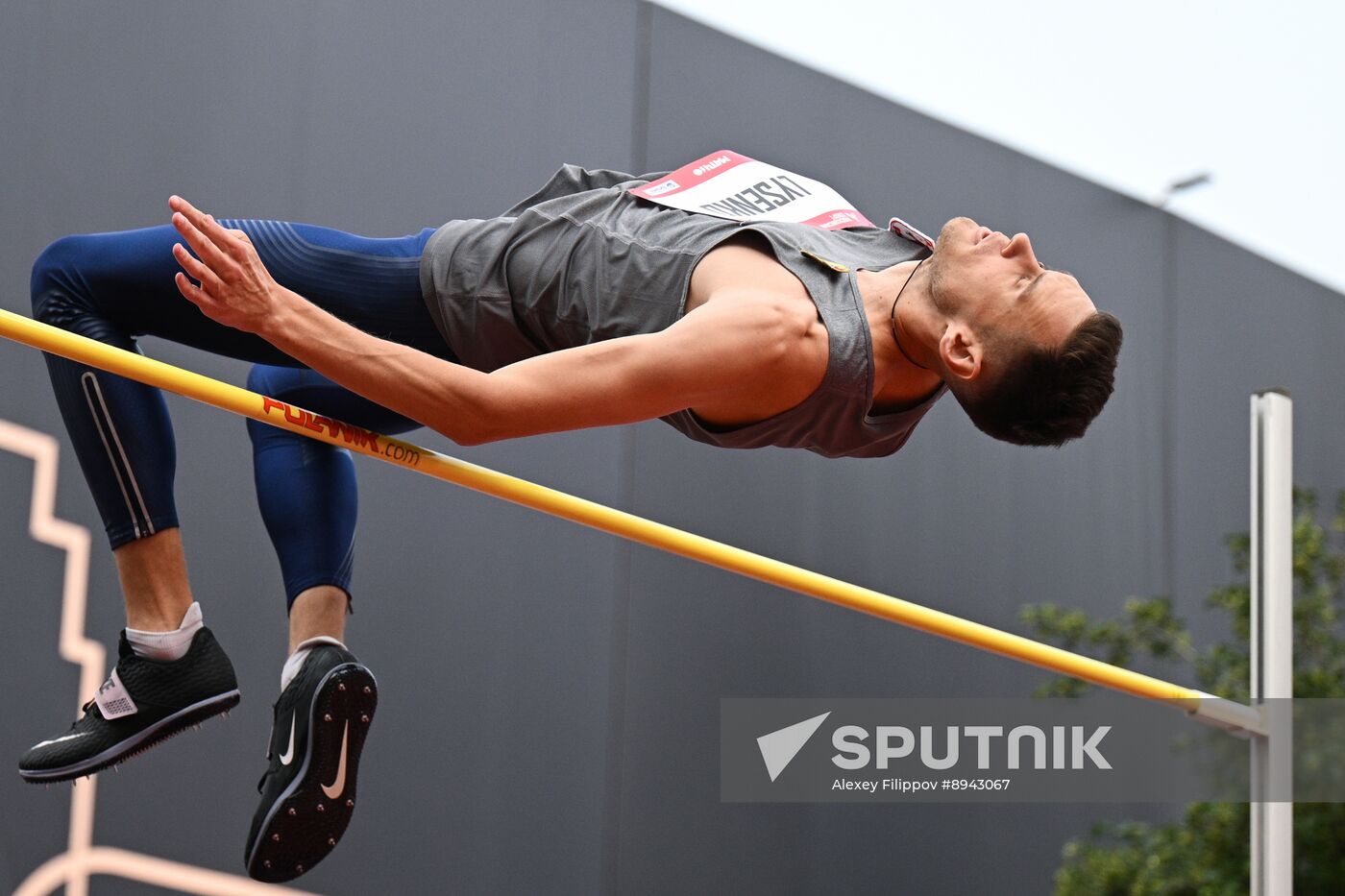 Russia Athletics Jump Day