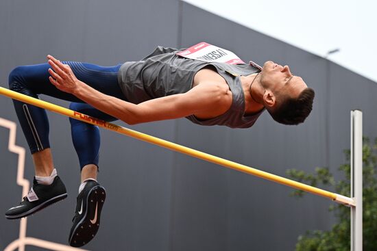Russia Athletics Jump Day