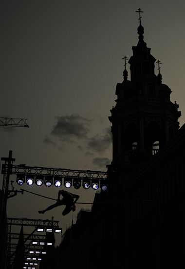 Russia Athletics Jump Day