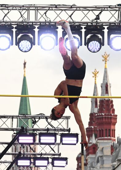 Russia Athletics Jump Day