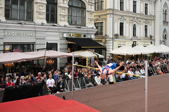 Russia Athletics Jump Day