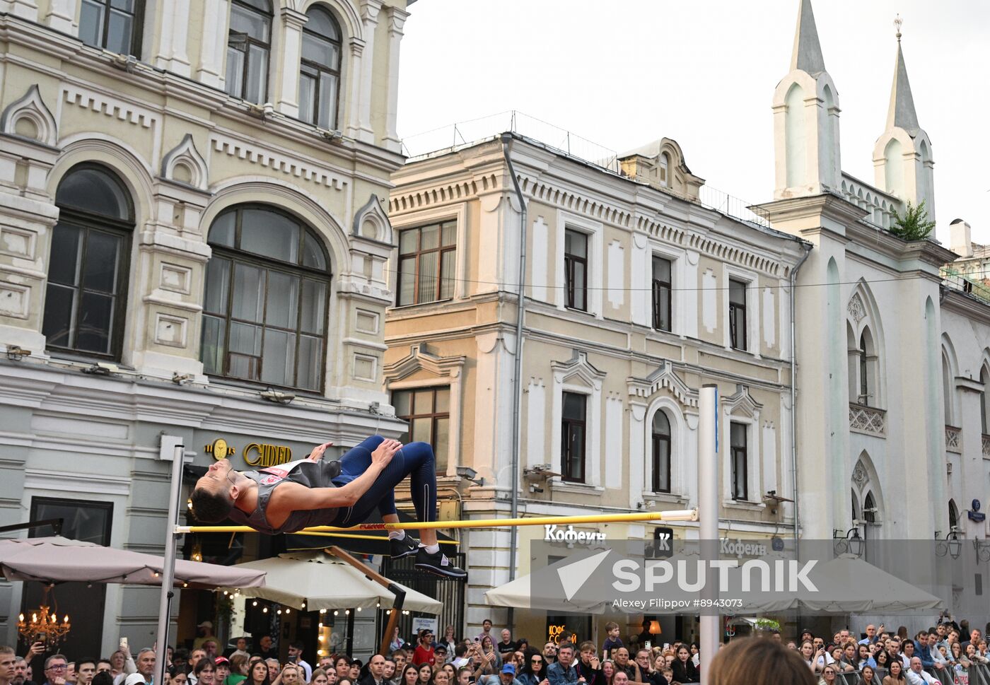 Russia Athletics Jump Day