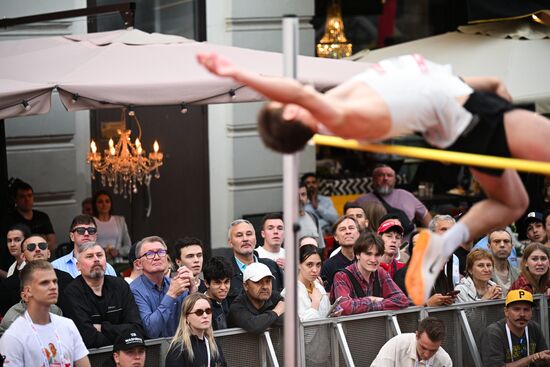 Russia Athletics Jump Day