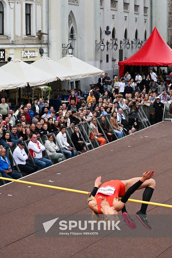 Russia Athletics Jump Day