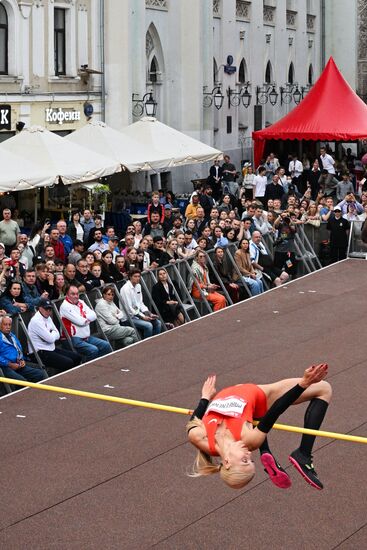 Russia Athletics Jump Day