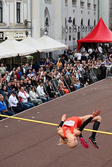 Russia Athletics Jump Day