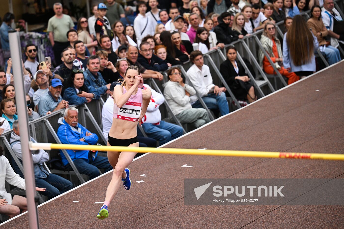 Russia Athletics Jump Day