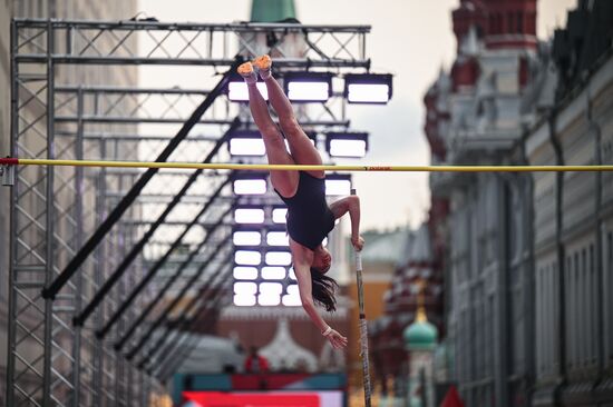 Russia Athletics Jump Day