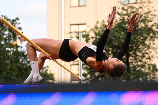 Russia Athletics Jump Day