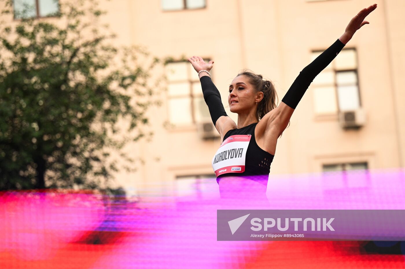 Russia Athletics Jump Day