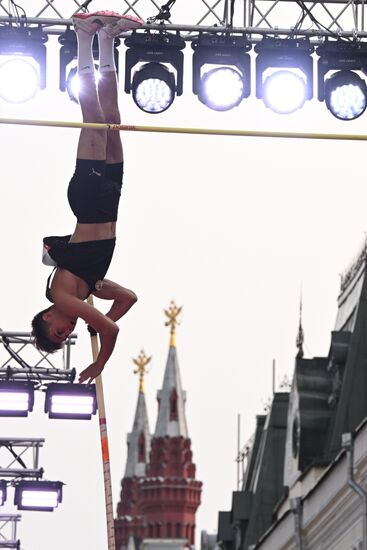 Russia Athletics Jump Day