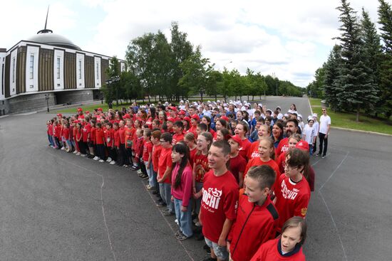 Russia Day Preparations