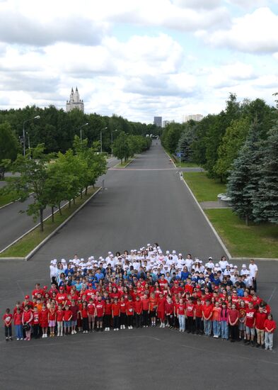 Russia Day Preparations