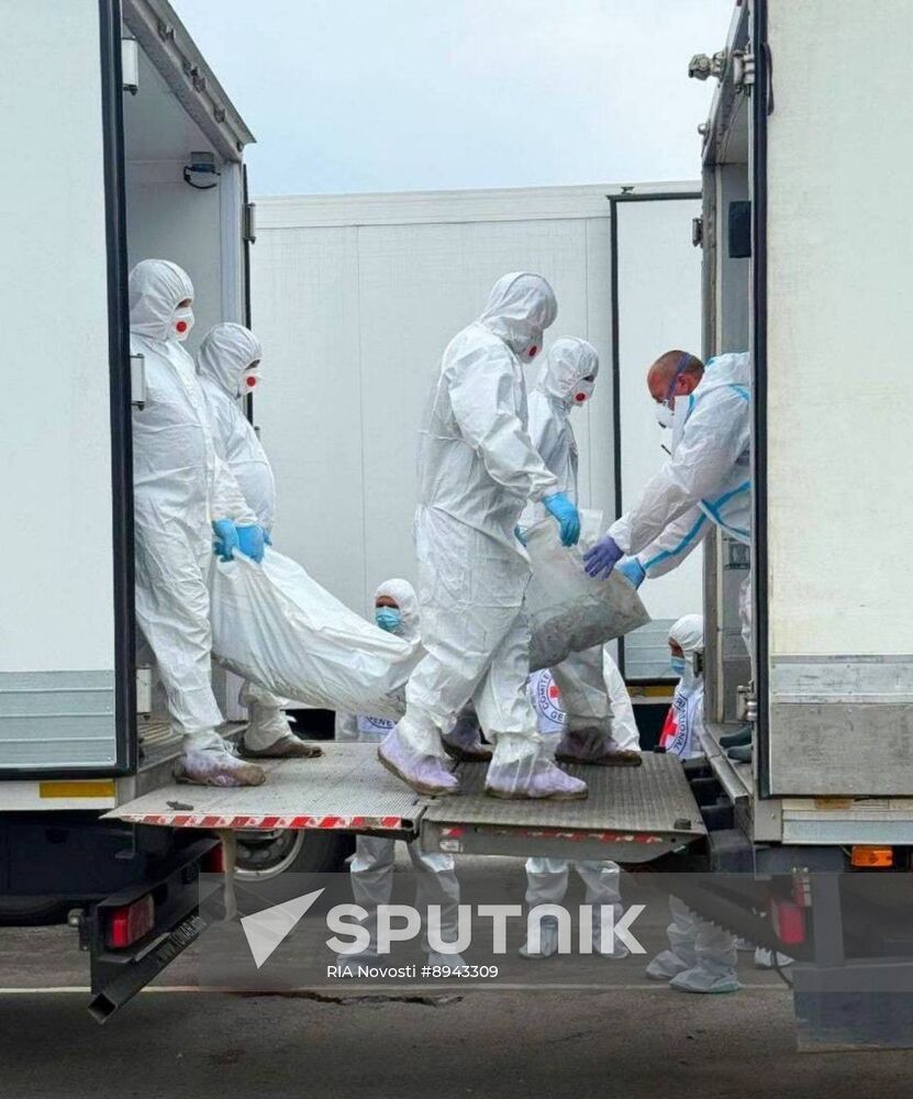 Russia Ukraine Military Operation Soldiers Bodies Exchange