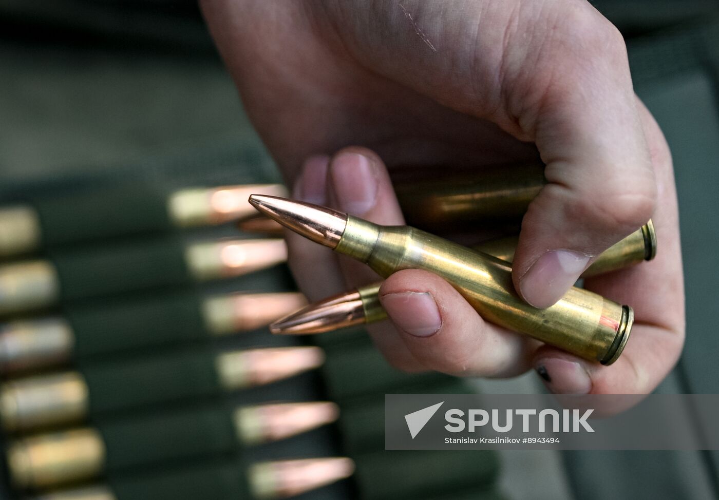 Russia Ukraine Military Operation Snipers Training