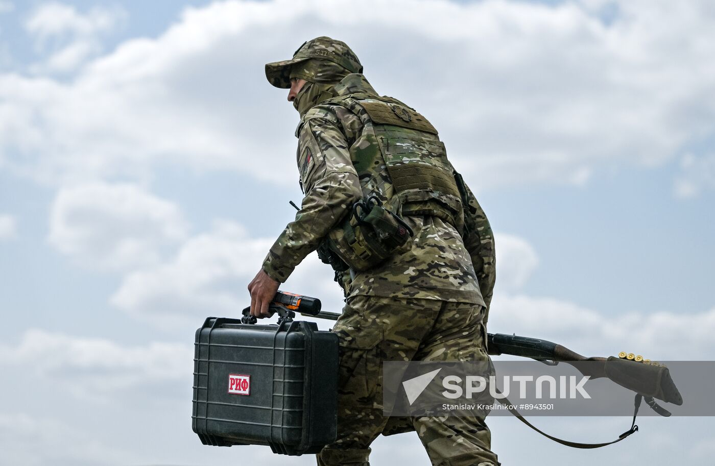 Russia Ukraine Military Operation Snipers Training