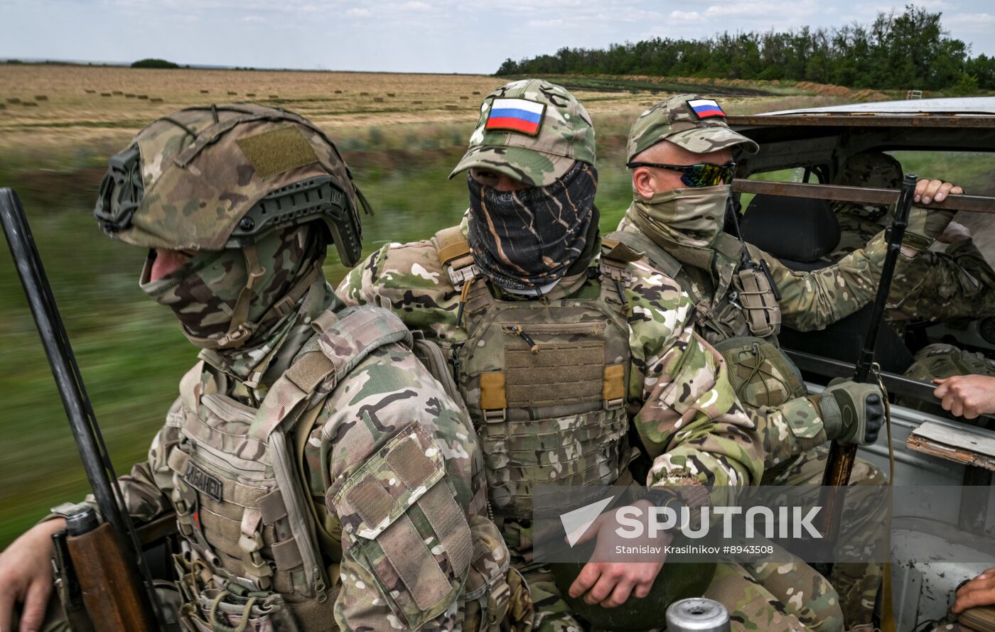 Russia Ukraine Military Operation Snipers Training