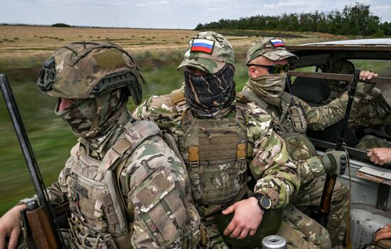 Russia Ukraine Military Operation Snipers Training