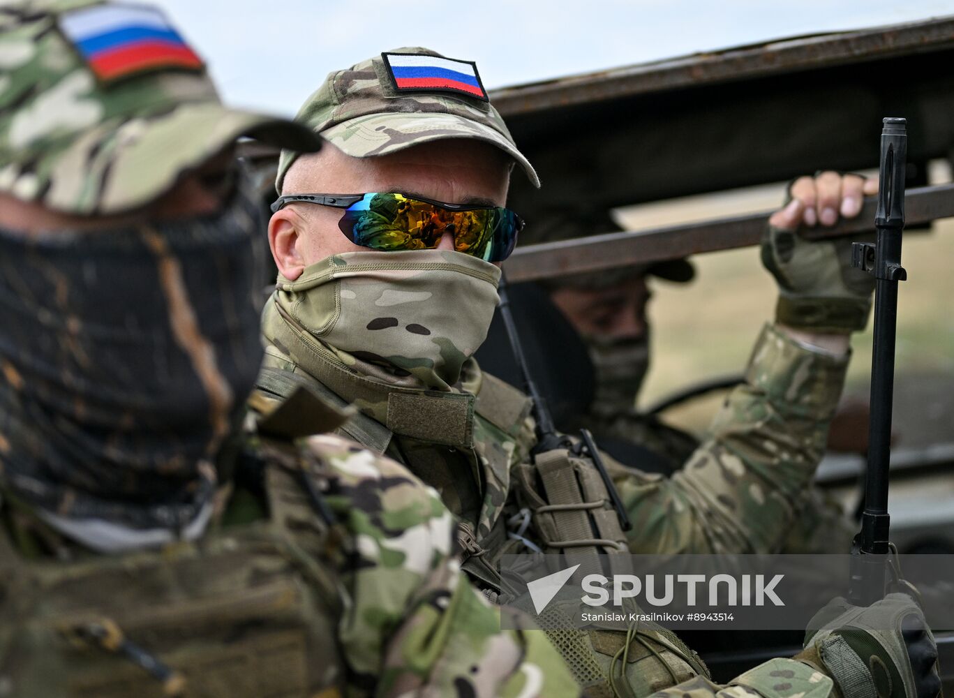 Russia Ukraine Military Operation Snipers Training